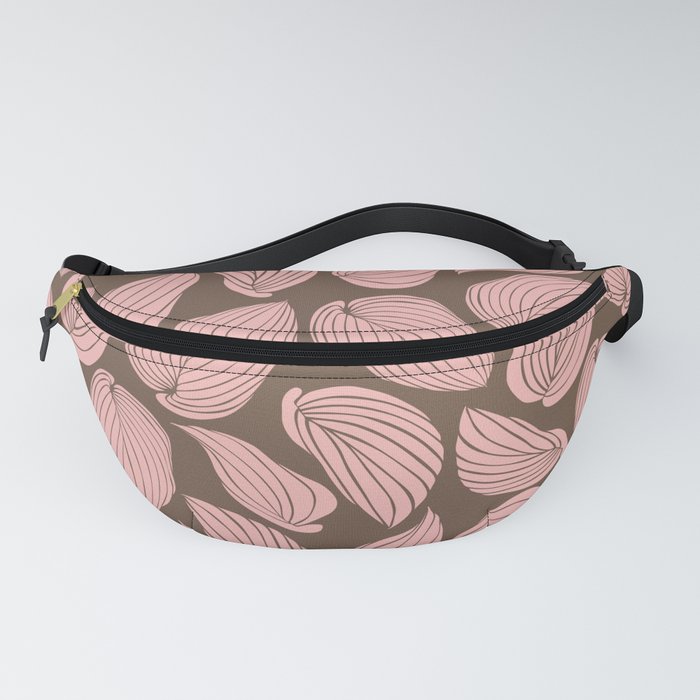 Mod Leaves Millennial Pink Fanny Pack