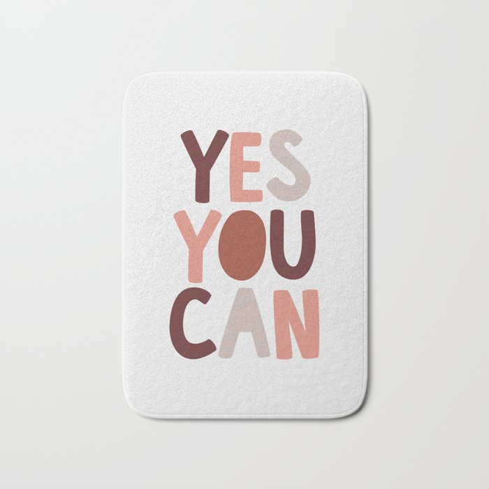 Yes You Can Bath Mat