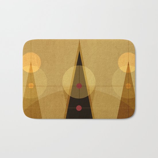 Geometric/Abstract 5 Bath Mat
