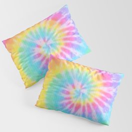 Rainbow Tie Dye Pillow Sham