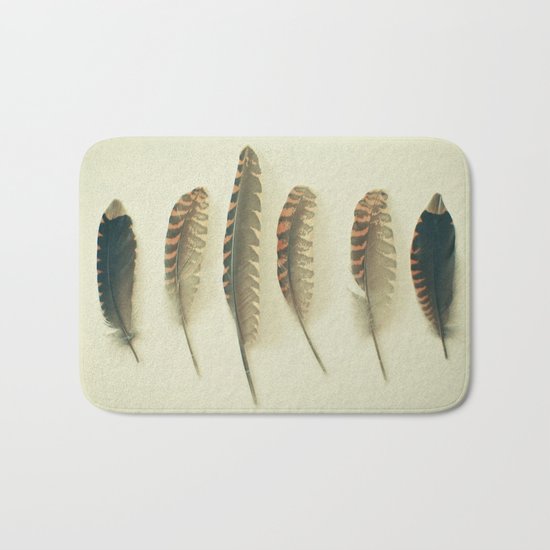 Feathers #2 Bath Mat