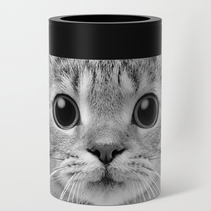 Cute Kitten Portrait - Can Cooler