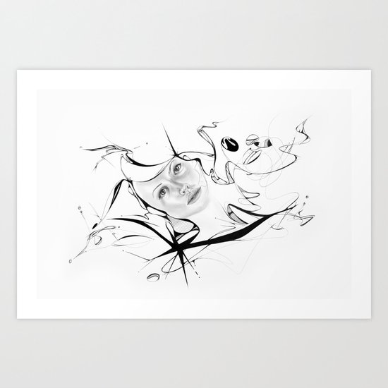 Line 4 Art Print
