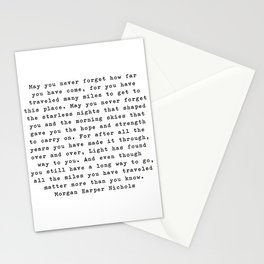 Morgan Harper Nichols | Typewriter Style Quote Stationery Cards
