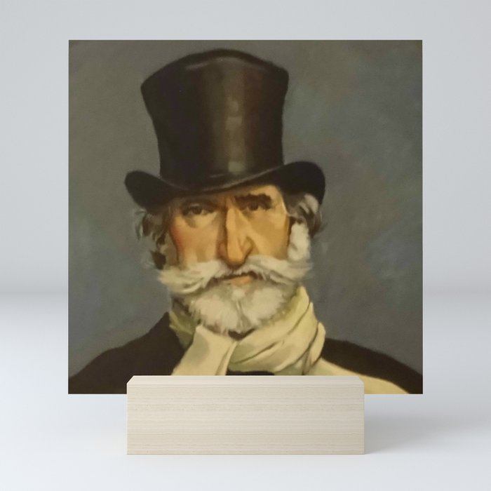 Giovanni Boldini - portrait of Verdi Mini Art Print