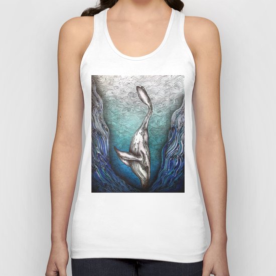 Into the Darkest Depths Unisex Tank Top