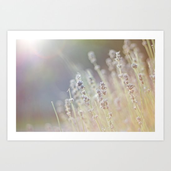 A touch of life Art Print