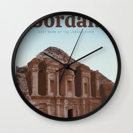 Visit Jordan Wall Clock