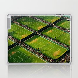 Tennis at Wimbledon Laptop & iPad Skin