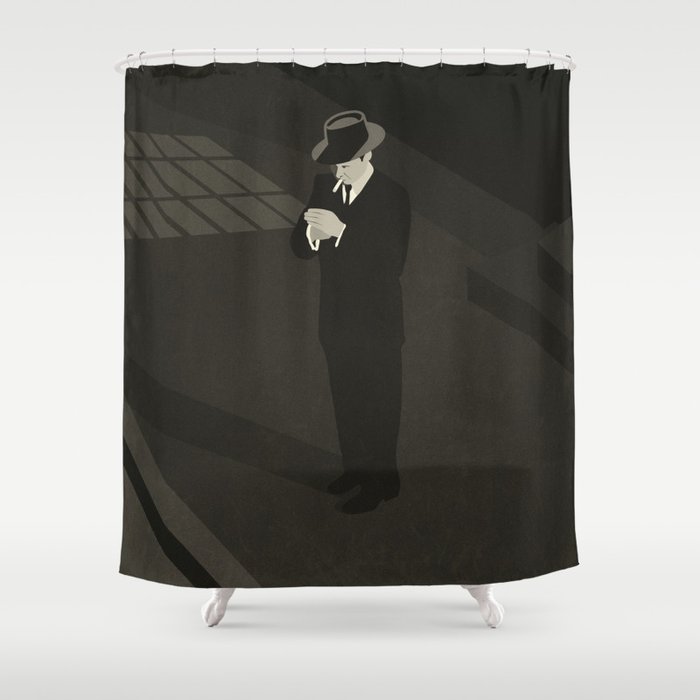 Film Noir - Cornered 1945 Shower Curtain