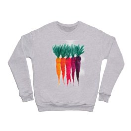 Rainbow Carrots Crewneck Sweatshirt