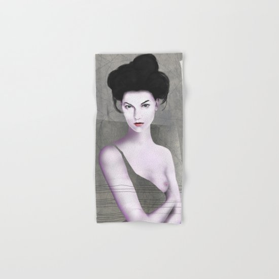 De cara a la pared Hand & Bath Towel