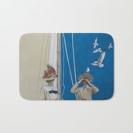 Two Birds of a Feather Bath Mat