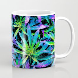 Neon Cannabis Coffee Mug