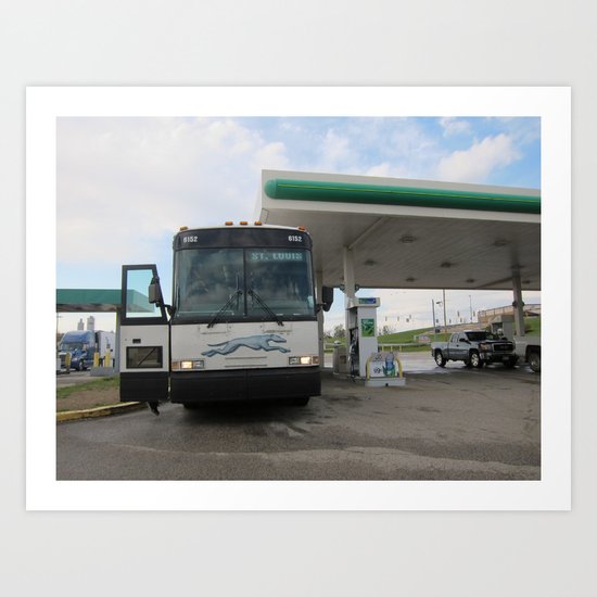 Bus Art Print