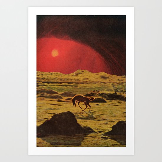 heart is home Art Print