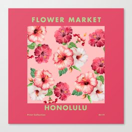 Flower Market Honolulu No. 19 Canvas Print