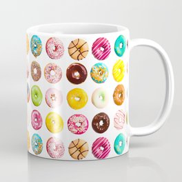 Funny Pattern With Juicy And Tasty Donuts Mug