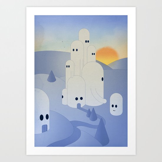 c i t t à v i s i b i l e Art Print