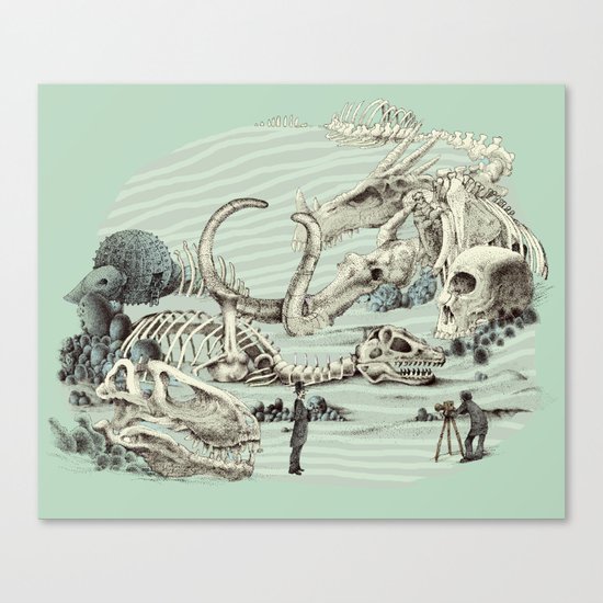 The Lost Beach Canvas Print