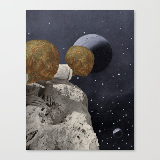 CURIOUS MUCH? Canvas Print
