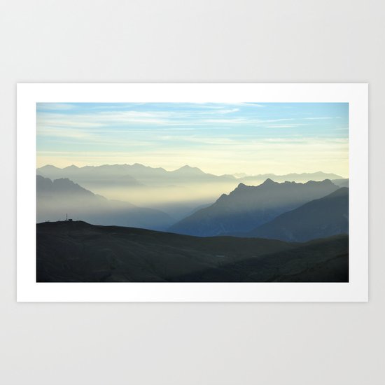 Morning Mist Art Print