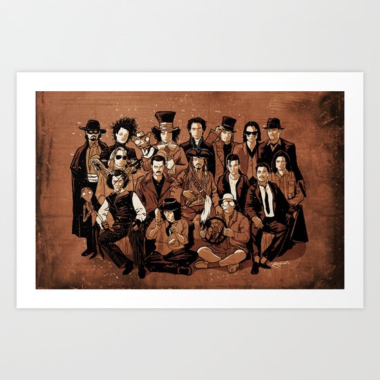 Depp Perception Art Print