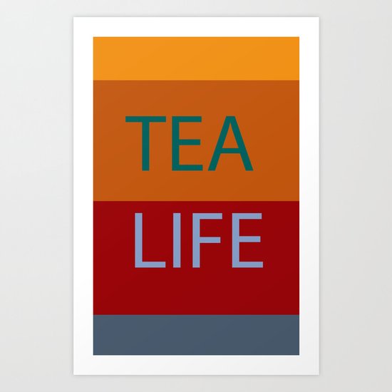 tea Art Print
