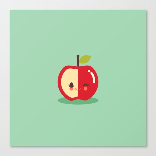 Lil' Apple Canvas Print