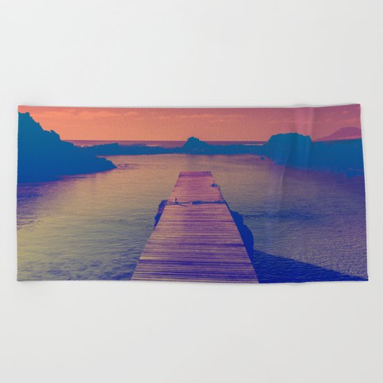 Summer Vibes Beach Towel