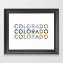 Colorado Gerahmter Kunstdruck