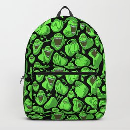 Fifty shades of slime. Backpack