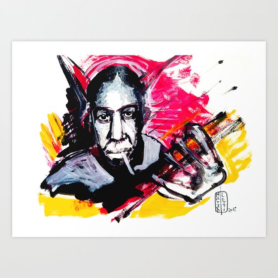 Robert Johnson Art Print
