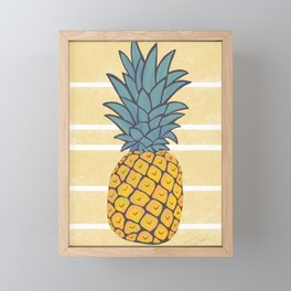 Artsy Pineapple Framed Mini Art Print