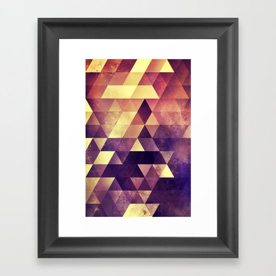 myyk lyyv Framed Art Print