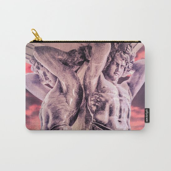 Atlantes of the New Hermitage in Saint-Petersburg Carry-All Pouch