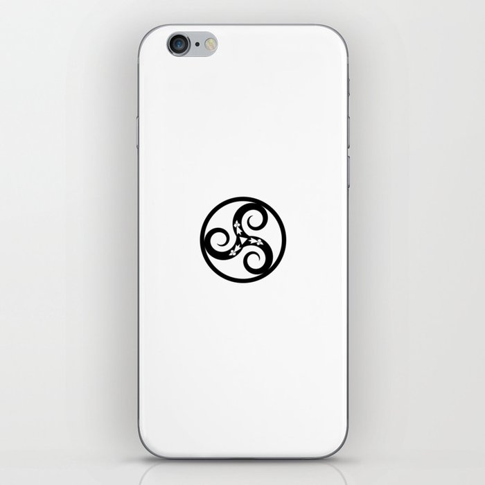 Old Celtic Symbol representing earth, fire, air and water. iPhone Skin