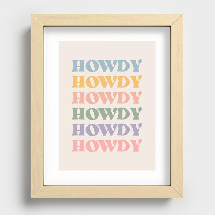 Recessed Framed Print