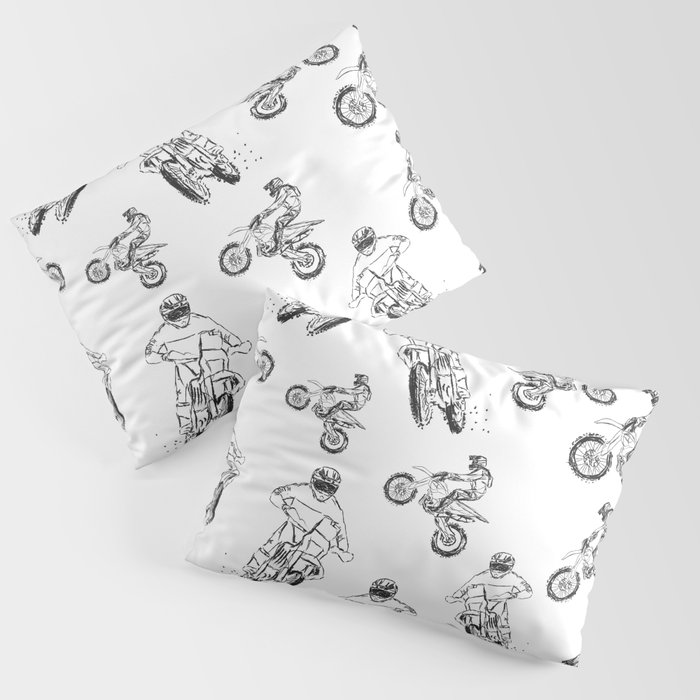 Motocross Pillow Sham
