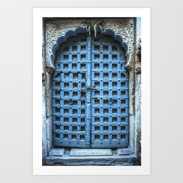 Doors Of India 1 Art Print