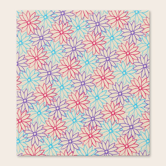 Floral pattern Canvas Print