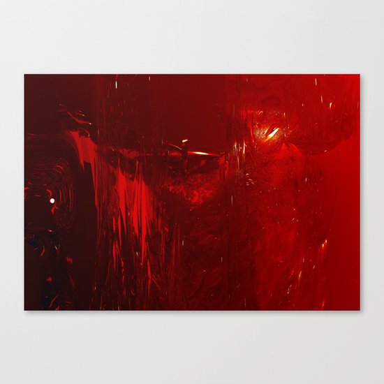 the man with shining eyes feeding his goat Canvas Print