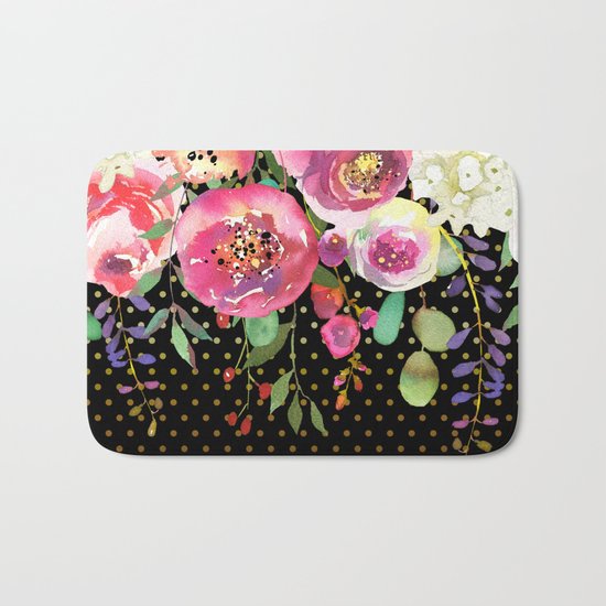 Flowers bouquet #31 Bath Mat