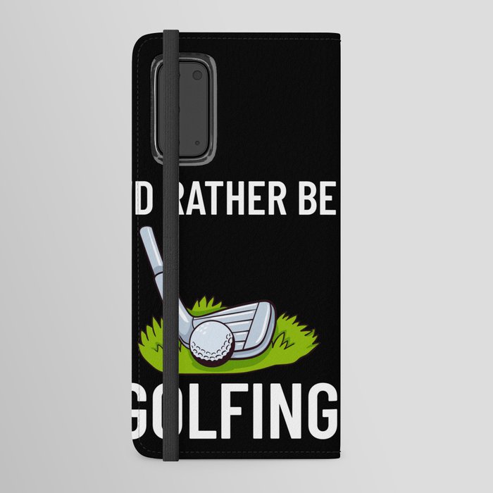 Golf Ball Golfing Player Golfer Training Beginner Android Wallet Case
