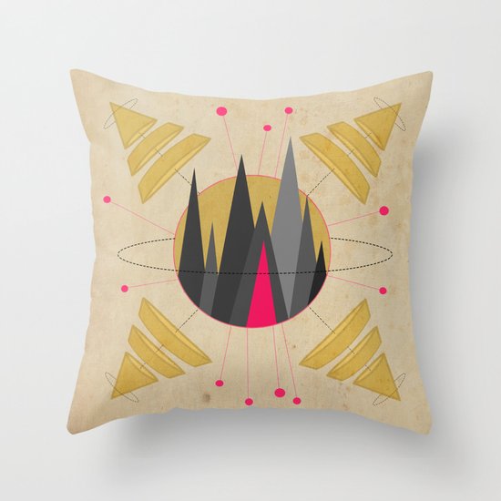 GET LOST Throw Pillow