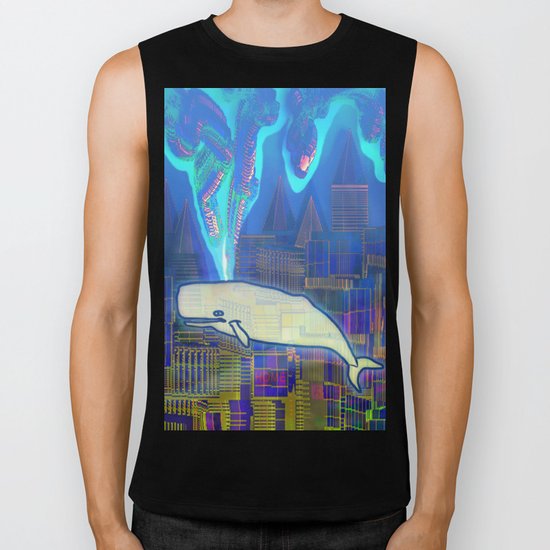 Cachalote in Atlantis 03-08-16 Biker Tank