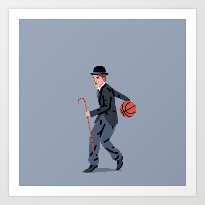 Balling Charlie Art Print