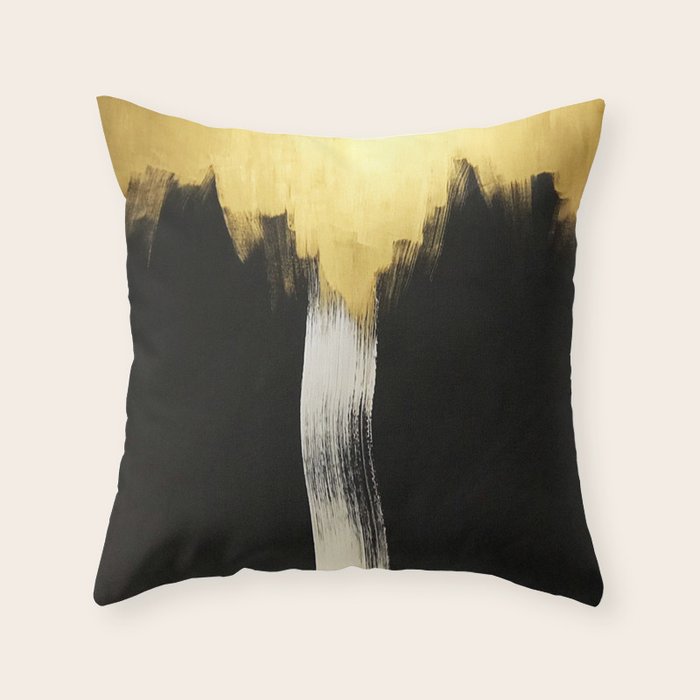 Gold Abstract Art Wall Decor Acrylic Painting Oil Canvas