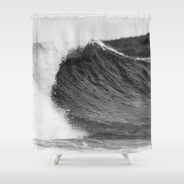 Galapagos Wave B&N Shower Curtain