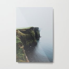 Cliffs of Moher Metal Print | Digital, Moher, Cliffs, Curated, Color, Sea, Ocean, Nature, Ireland, Outdoors 